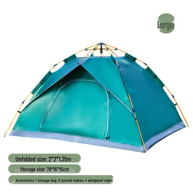 Automatic Pop-Up Family Camping Tent 3-4 Person