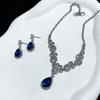 Wedding Women'S Necklace Earrings Set, Bridal Wedding Dress Necklace, Dinner Party Accessories