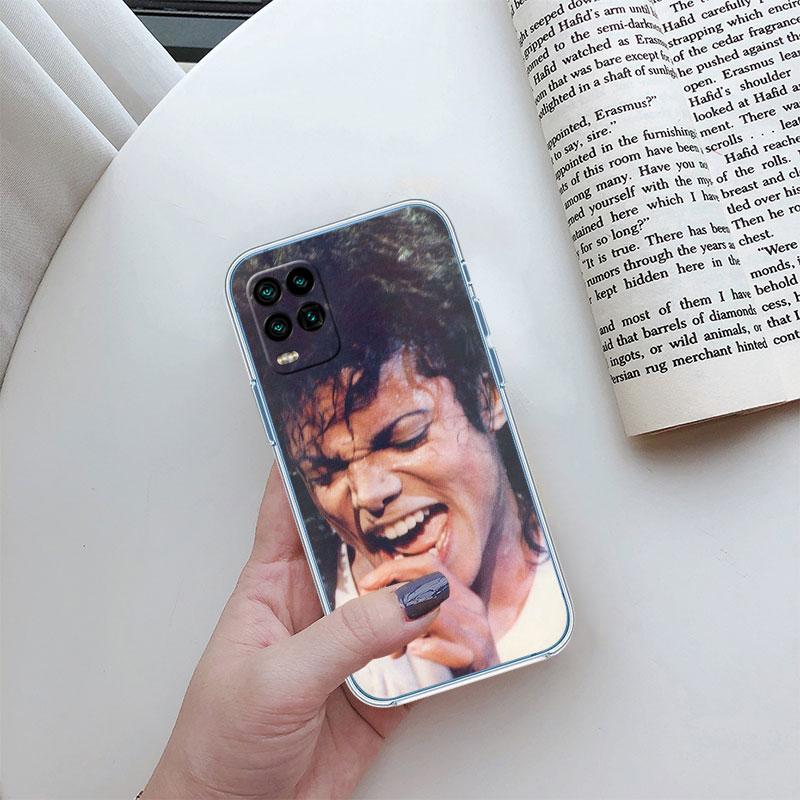 M-Michael J-Jackson Transparent Phone Case for Motorola Moto G7 G8 G9 G84 G85 G73 G24 G15 Z2 Play Power Plus