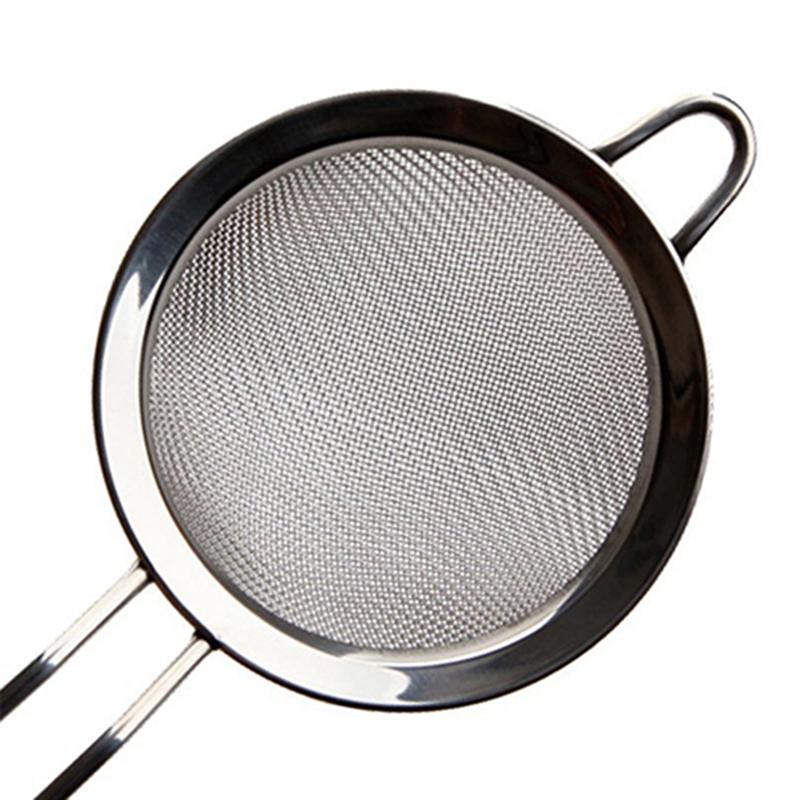 

Дуршлаг с тонкой сеткой для муки, сито для масла, ситечко для чая