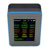 Quality Meter 12 In 1 WiFi CO2 TVOC HCHO Temp Humid Smart Detect Indoor Battery Powered with Time Display