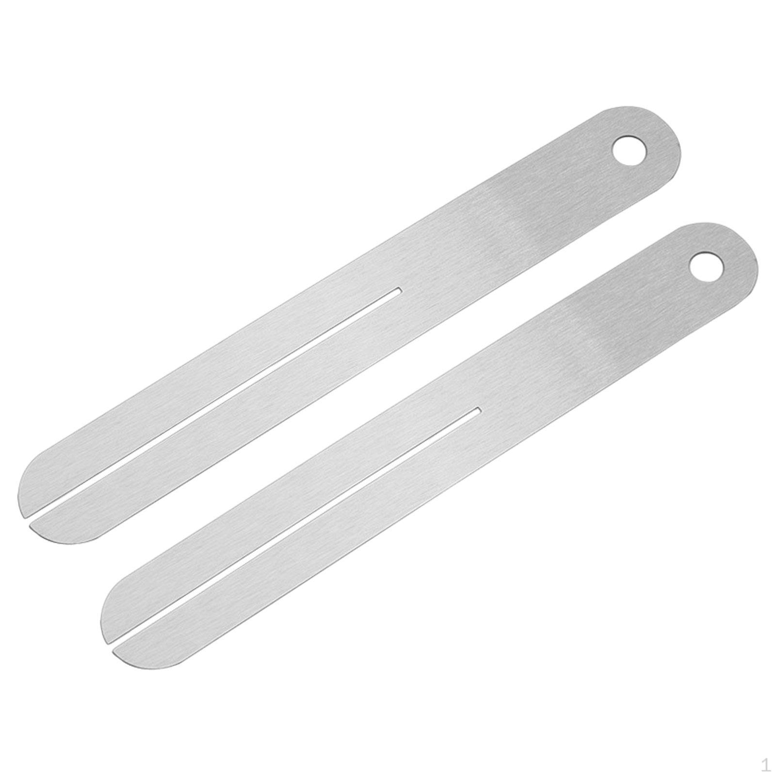 

2 шт. Защитная планка для гитарного грифа, аксессуары для выравнивания грифа, защита грифа для инструмента 132mmx18mmx0.3mm