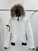 Yu Yan Internet celebrity warm outdoor skiing tooling duck down jacket women's short thickened men's and women's coats