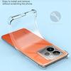 Coque antichoc TPU à quatre coins pour Realme GT 7 7T GT7 Coque de protection Coque arrière transparente Fundas Coque