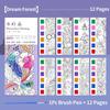 Portable Kids Watercolor Painting Book Paint With Water Gouache Graffiti Picture Coloring Books Brush Set Drawing Kids Toys Gift