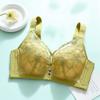 Non-magnetic Lace Latex Thin Fat Girl Large Size Tube Top Without Steel Ring Bra Adjustment Push-up Underwear
