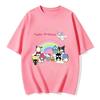 2026 HelloKitty Tee soft cotton short sleeve crew neck cute print lightweight summer top for Women daily casual wear