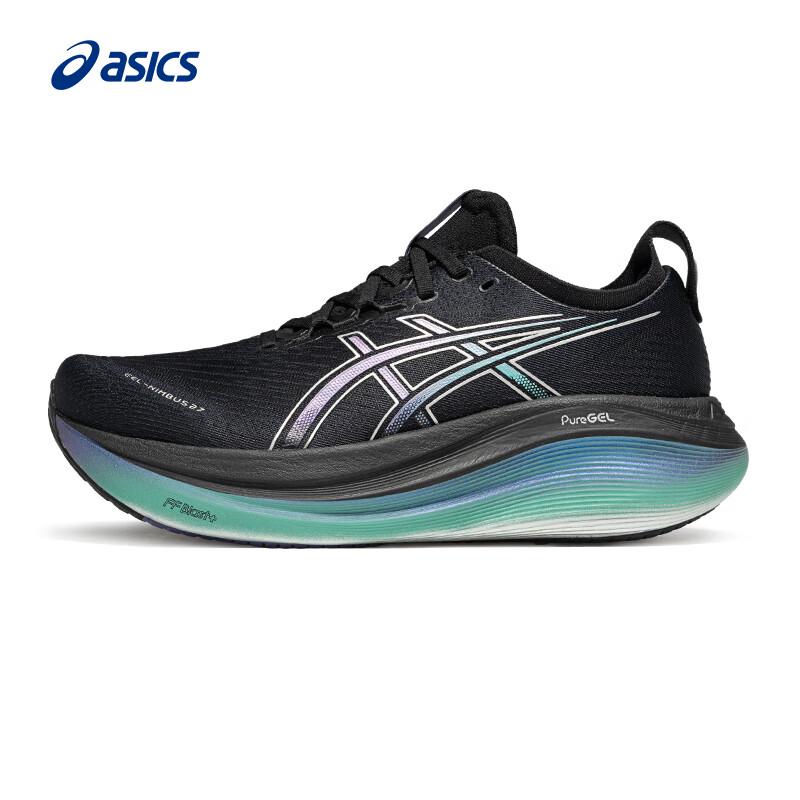 

ASICS Men s GEL-NIMBUS 27 PLATINUM Cushioning Running Shoes 39