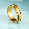 Retro Simple 520 Lettering Ring Couple Niche Tide Ring Women's Jewelry Titanium Steel Does Not Fade