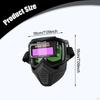 Automatic Variable Welding Helmet Auto Darkening Large Viewing Screen Welder Face for Industrial