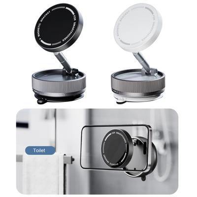 Yousheng Auto Magnetische Handyhalterung für MagSafe 360 Grad Drehung Autohalterung N52 Magnetring Handy Ständer für iPhone