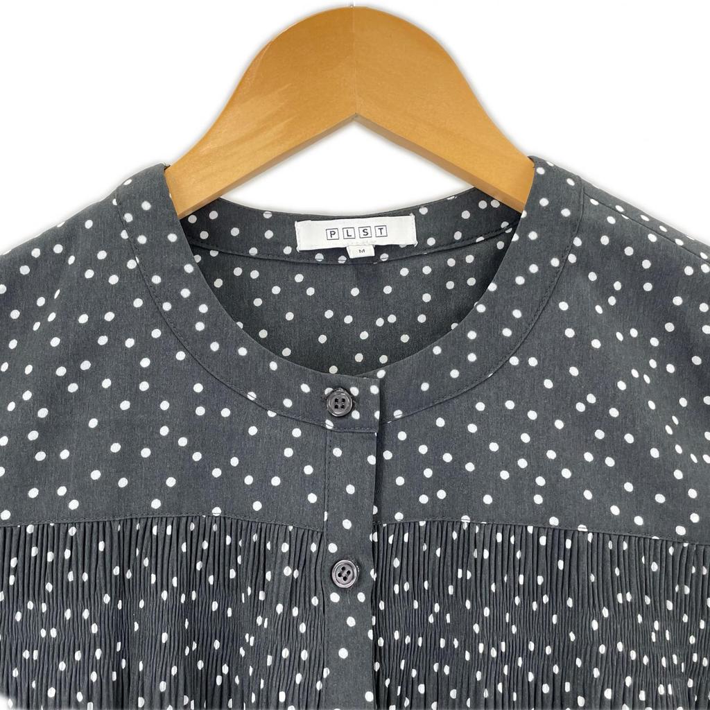 PLST Dot one piece black Women M used
