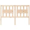 VidaXL Headboard 140.5x4x100 Cm Solid Pine Wood 818565