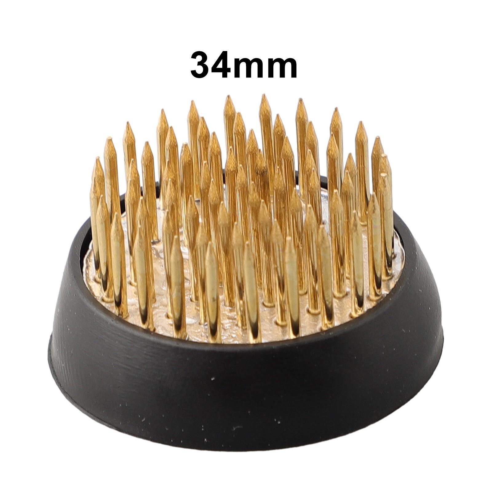 

Держатель для цветочной композиции Прокладка для колючей лягушки Фиксированный инструмент 34mm