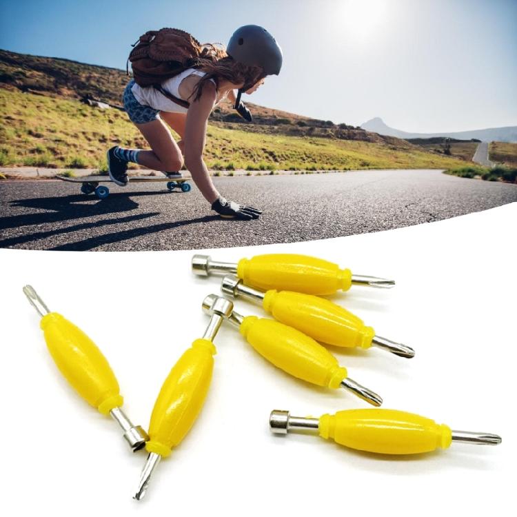 Heavy Duty Fingerboard Screwdriver Fingerboard Nut Driver Double Head Metal Tool Skateboard Repair Tool Enduring