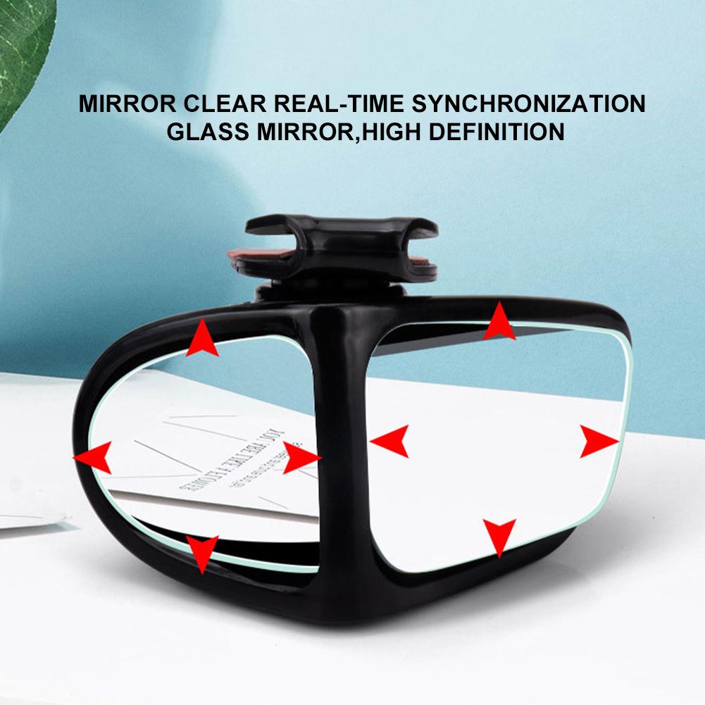 1 pár 360stupňového HD zrcátka do auta pro slepý úhel otočné, nastavitelné širokoúhlé vnější auto zpětné zrcátko parkování