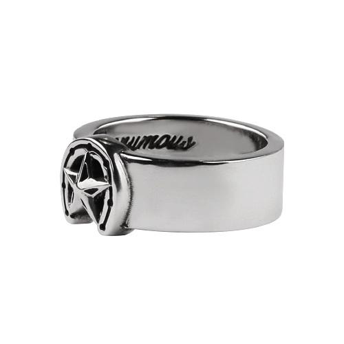 Anonymous Artisan Star Horseshoe Ring