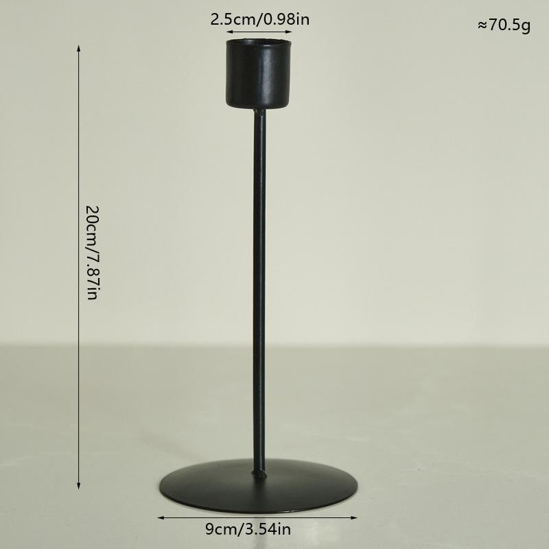 European Style Metal Candle Holders Simple Golden Wedding Decoration Bar Party Living Room Decor Home Decor Candlestick