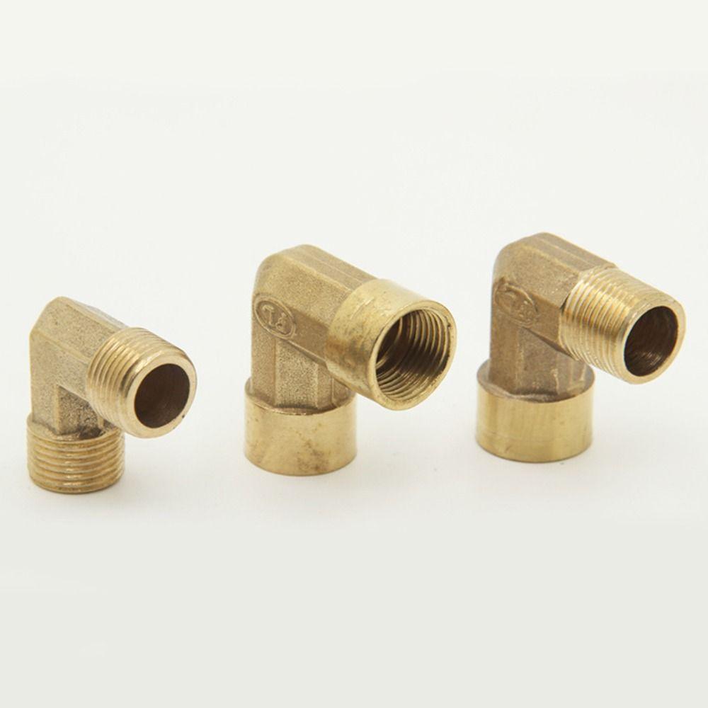 Hose Barb OD 6-10mm 90 Degree Elbow Female x Male Thread 1/8" 1/4" 3/8" 1/2" Elbow Brass Barbed Fitting Coupler