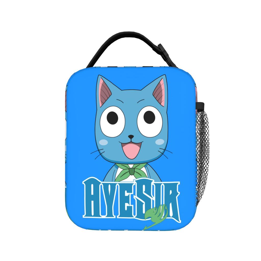 Fairys Tails Insulated Lunch Bags Large Anime Lunch Container Thermal Bag Lunch Box Tote Travel Food Storage Bags