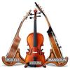 Audiofan Wooden Folding Ukulele Stand with Protective Cushion for and Assembled x 21cm x X-shaped Ukuleles, Mandolins, Violins. dimensions Approx.