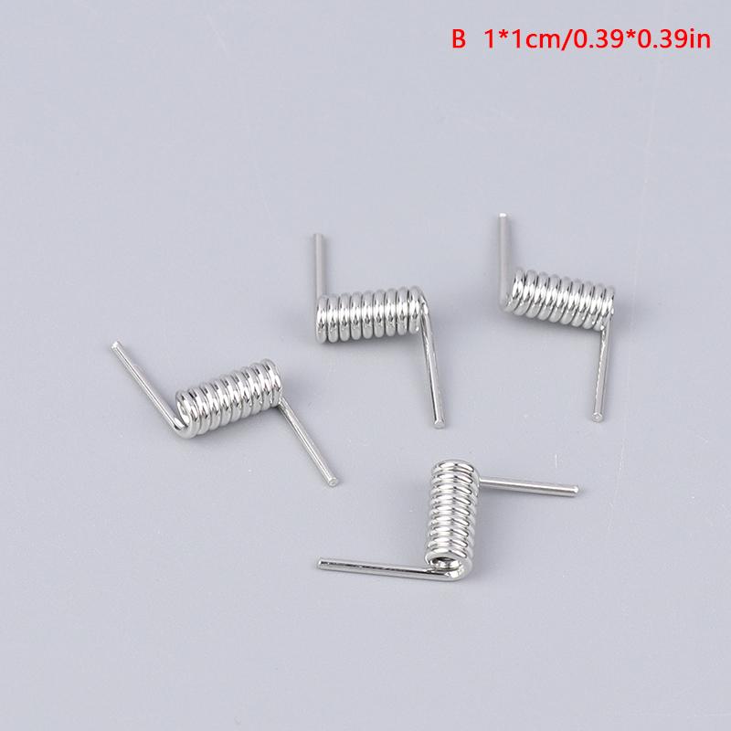 

4 шт. Большие зажимы для волос Специальные аксессуары Стальная торсионная пружина Специальная торсионная пружина V-образная пружина для пружинного зажима для волос 1*1cm