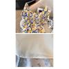 Plus Size Women's Summer Temperament Loose Cover Meat Square Collar Fashion Floral Short Sleeved Dress