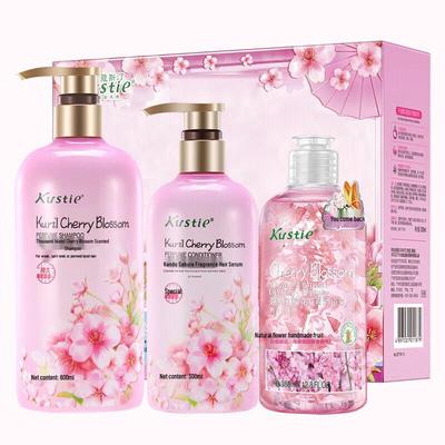 KOSMEA Cherry Blossom Scented Hair & Body Wash Set