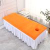 80x190cm Massage Sheet with Holes Absorbent Spa Sheet Large Microfiber Bath Towel for Beauty Salon Beauty Salon Supplies