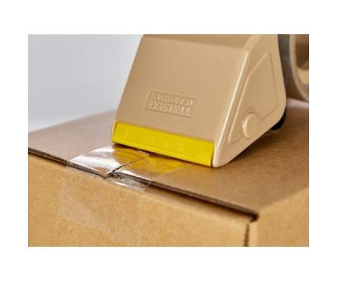 Trusco Nakayama Tape Paper LS Yellow Cutter, 3-inch Tube, Resin, Color, TEX-2508-LS,