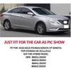 Car Mud Flaps, Compatible with Hyundai Sonata YF I45 2010 2011 2012 2013 Fender Mud Guard Flap Mudguards 86831 3S000 YC101046