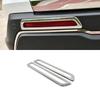 For Honda CRV CR-V 2023 2024 2025 ABS chrome Rear Fog Lights Cover Tail Lamp Foglight Trim Frame Car Sticker Accessories