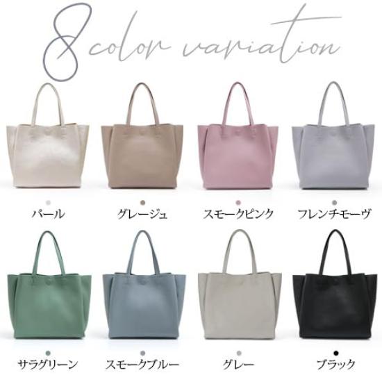 SARAi LLC Bolsa Tote Feminina, Grande Capacidade, Tamanho A4, Leve, Perfeita para o Trajeto, Trabalho, Escola e Mais, Com Zíper, Grande, Leve,