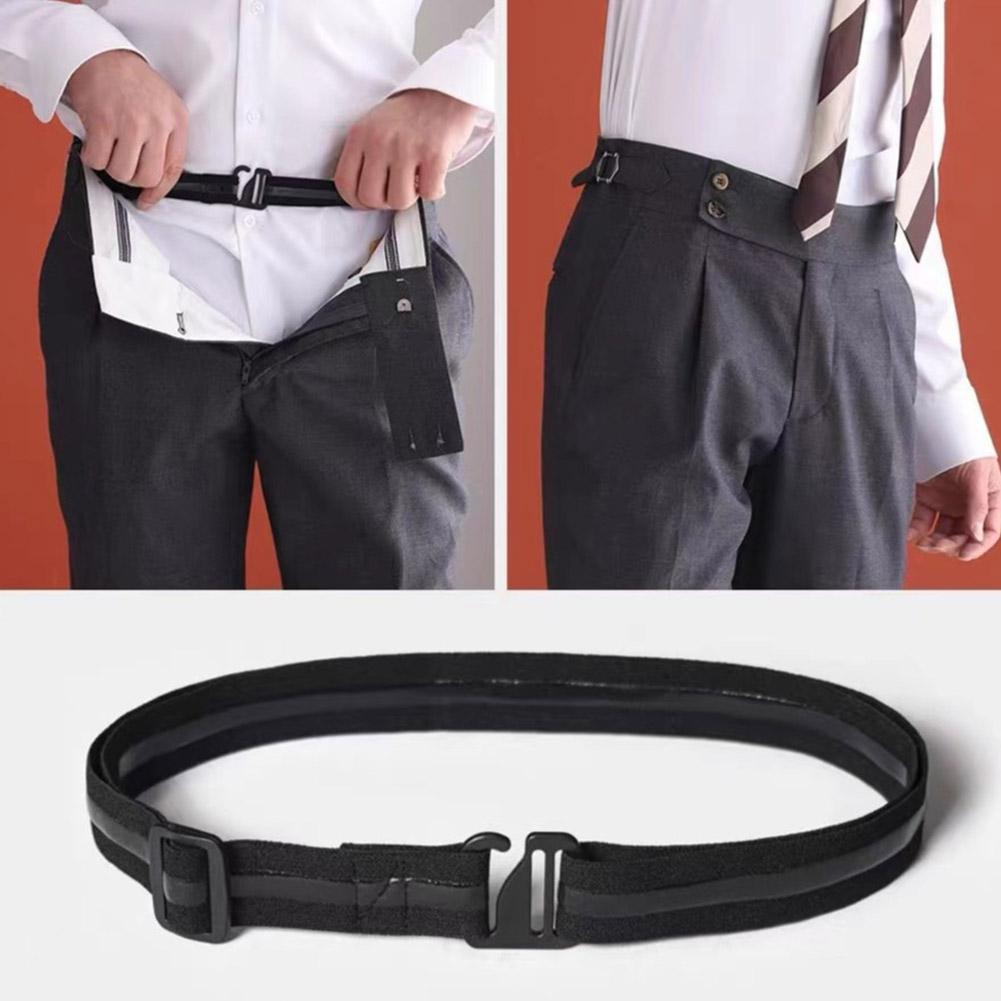 1/2/3PCS Shirt Stay Belts for Men,Adjustable Non-Slip Elastic Shirt Holders Keep Shirts Tucked In Men Tuck-It Style Shirt Lock