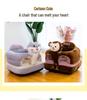 Plush Cartoon Baby Training Seat: Children's Safety Backrest Sofa