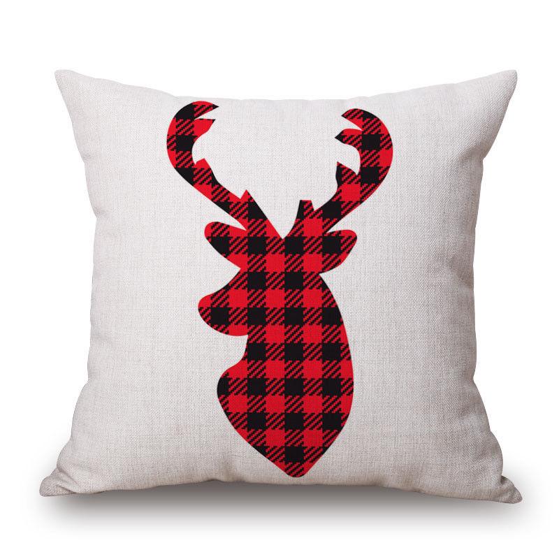 Classic Merry Christmas Xmas Gift Designed Throw Pillow Case Cover Cushion 18 X 18 Inch Ideal For Holiday Cheer And Comfort