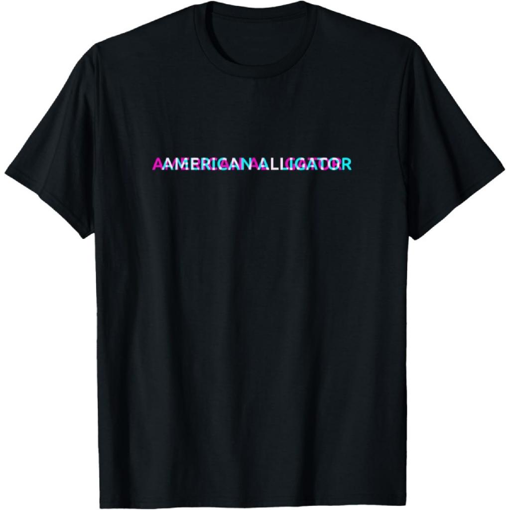 American Alligator, Cool Reptile Amphibian Edgy Aesthetic T-Shirt