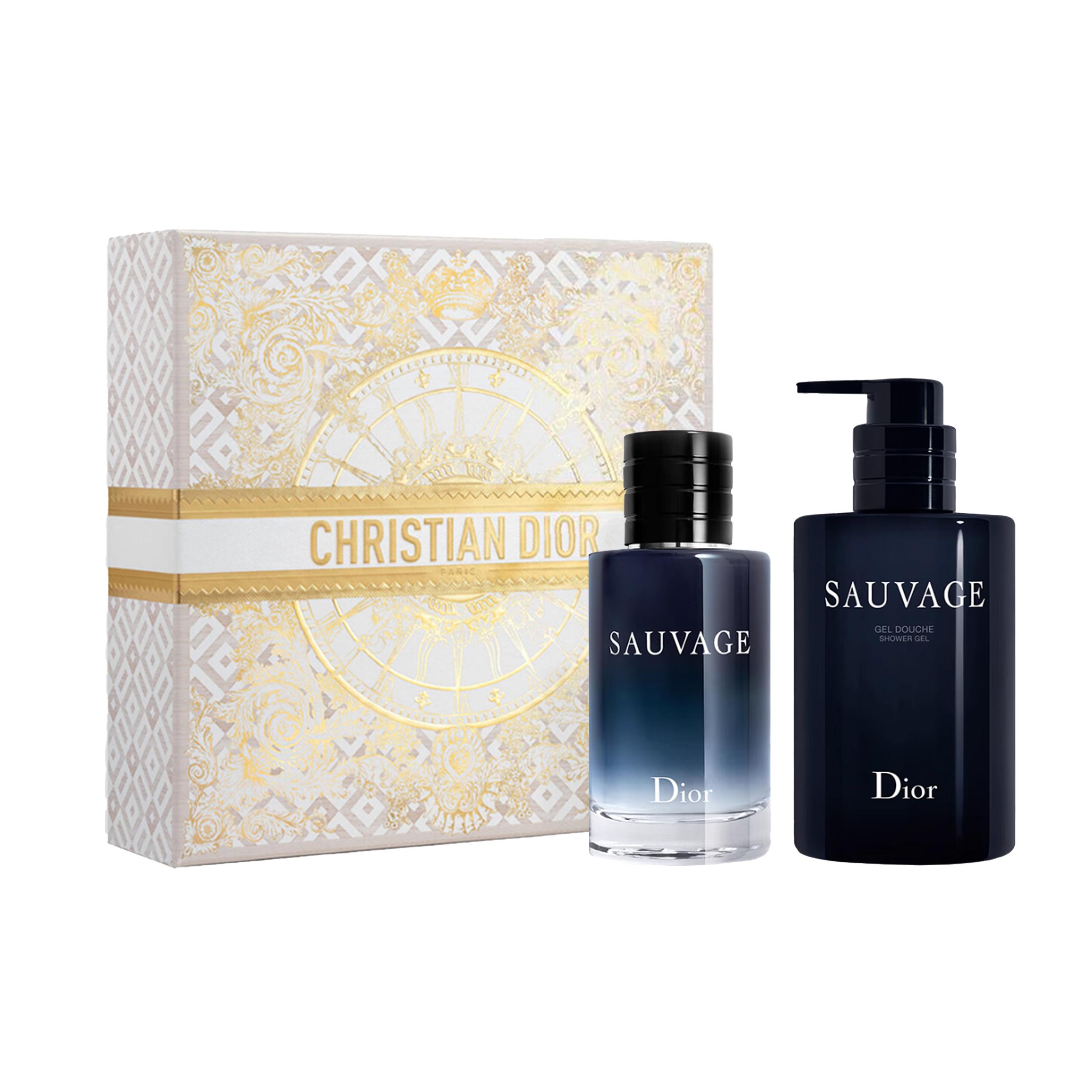 Dior Sauvage Eau de Toilette  With Shower Gel Perfume 60ml+Shower Gel 250ml