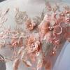 Sequin Embroidery Sequined Embroidery Patches DIY Lace Fabrics Applique Embroidered Floral Patches Stage Costumes