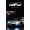 1/24 Lamborghini Poison Veneno Car Alloy Car Diecast Metal Model Sound Light Pull Back Toy Collect Gift Box Ornaments Kids Toys