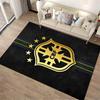 Brazil CBF Logo Designed floor mat, suitable as a non-slip mat for the living room or bedroom sofa