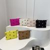 Large-capacity Cosmetic Bag with Zipper, Embroidered Washing Storage Bag