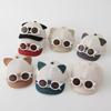 Cute Cat Ears Baby Baseball Hat Detachable Sunglasses Cartoon Patchwork Toddler Duck Tongue Cap Summer Mesh Kids Sun Hats