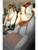 Universal Four-Season Cartoon Leather Car Seat Cushion for Wuling Bingo