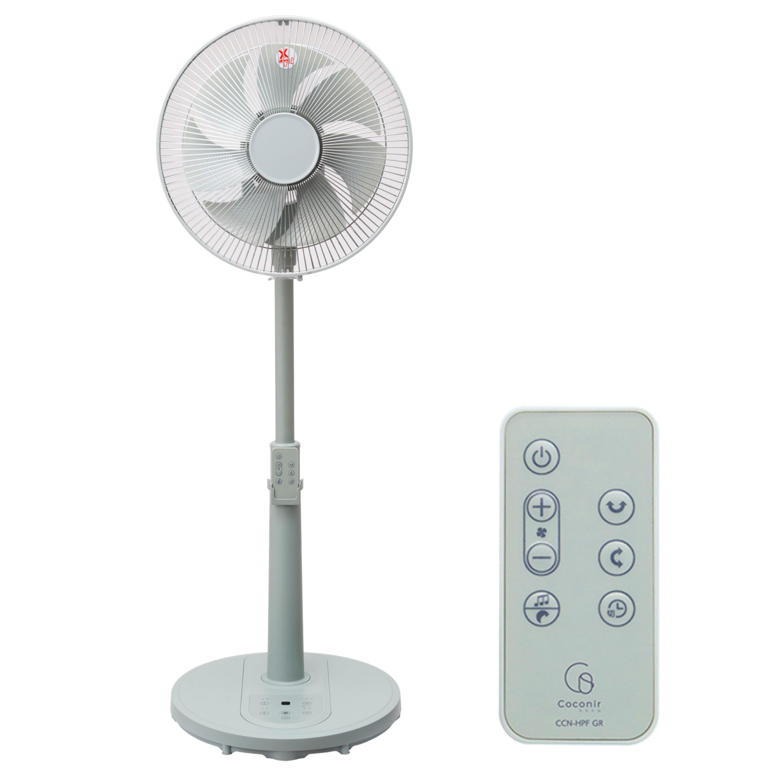 Ventilatore elettrico Coconir Motore CC Ventilatore Coconir per soggiorno Produttore nazionale Certificato PSE Soggiorno con telecomando Circolatore con telecomando