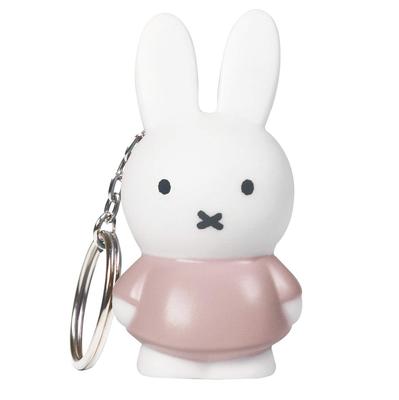 ATELIER PIERRE Powder Pink Miffy Keychain 3cm W X D X H 078669, 2.5cm 10.7cm