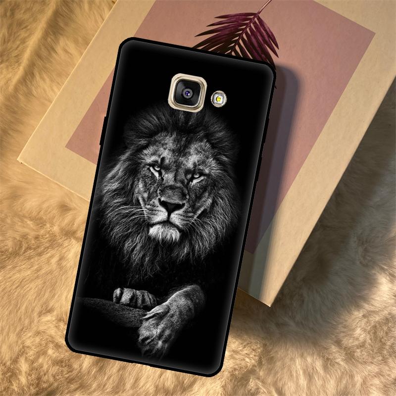 Animal Lion Wolf Tiger Eagle Case For Samsung Galaxy J3 J5 J7 2017 J1 A3 A5 2016 A7 A9 J4 J6 A6 A8 Plus J8 2018 Cover