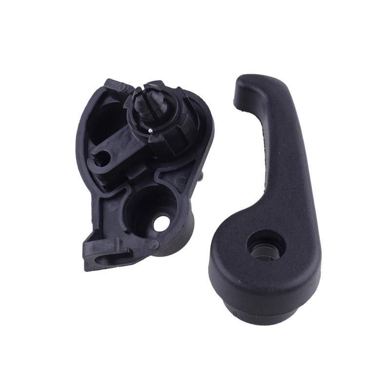 Black Hood Latch Release Handles + Base 81181-2B000 Fit for Hyundai Sonata Elantra Veloster Kia Optima Sorento Plastic