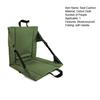 Seat Cushion with Backrest Handle Oxford Cloth Waterproof Sitting Mat