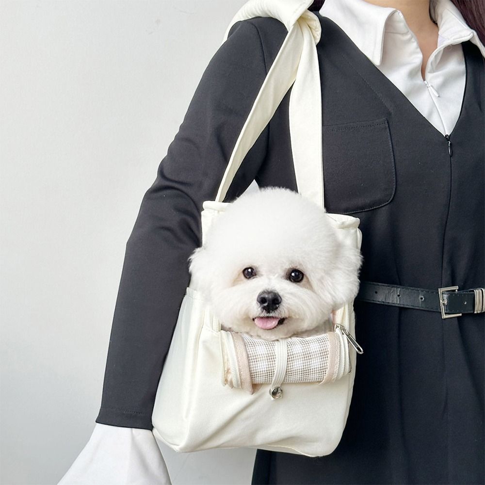 Foldable Pet Backpack Oxford Cloth Pet Handbag Convenient To Carry Dog Backpack